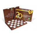 Шоколадный набор с логотипом 200 г "Книга"