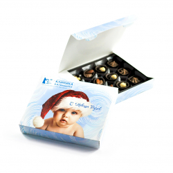 Коробка конфет "le Grand" с логотипом 110 г "Книга"