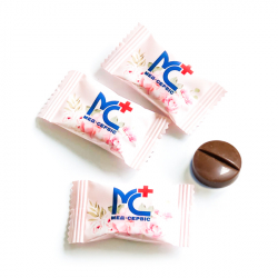 Шоколадная таблетка с логотипом 3,5 г