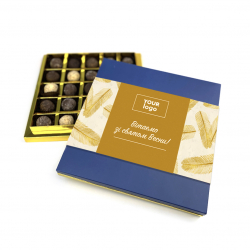Шоколадный набор "Truffle box" с логотипом 310 г