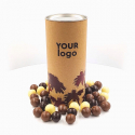Коробка конфет "Драже" с логотипом 300 г "Тубус" крафт