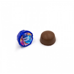 Цукерка Toffi у шоколаді з логотипом