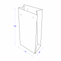 Пакет бумажный 70х40х155 с логотипом