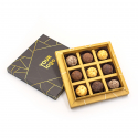 Шоколадный набор "French truffle box" с логотипом 110 г