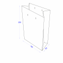 Пакет бумажный 160х70х250 с логотипом