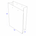 Пакет бумажный 220х80х325 с логотипом