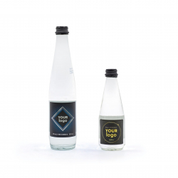 Вода минеральная Закарпатская LUX 0,33, 0,5 л в стекле с логотипом Вода минеральная Закарпатская LUX 0,33, 0,5 л в стекле с логотипом