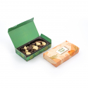 Коробка цукерок "Fruits in chocolate" з логотипом 150 г "Книга"