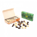 Коробка цукерок "Fruits in chocolate" з логотипом 150 г "Книга"