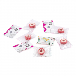 Льодяник Heart з логотипом 3 г MINIPAK