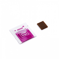 Конфета "Пастила фруктовая Stripe" с логотипом 2,5 г